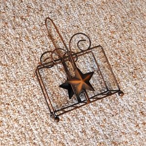 Primitive Napkin Holder